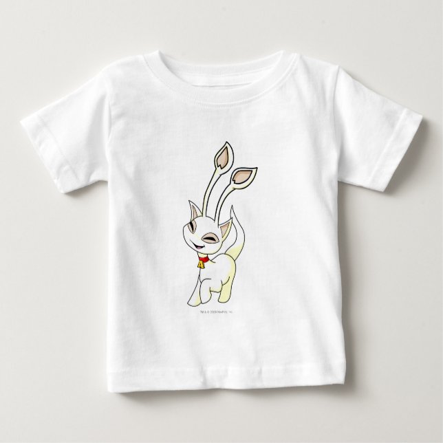 T-shirt Pour Bébé Aisha White (Devant)