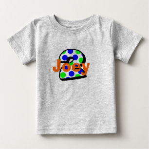 T-shirt Pour Bébé Ajouter le nom de votre enfant Chemise 2e annivers