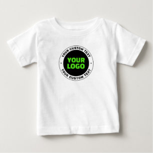 T-shirt Pour Bébé Ajoutez votre propre logo d'entreprise ou design t