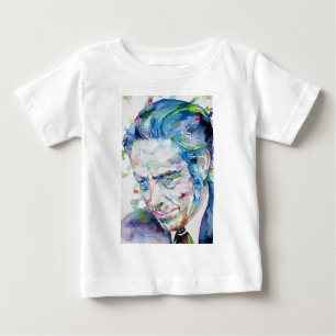 T-shirt Pour Bébé ALAN WATTS - aquarelle portrait.5