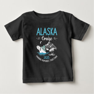 T-shirt Pour Bébé Alaska Cruise 2025 - Famille correspondante