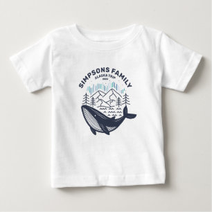 T-shirt Pour Bébé Alaska Cruise Triage Custom Family Matching Group