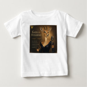 T-shirt Pour Bébé Album Gazella Fitzgerald : une parodie