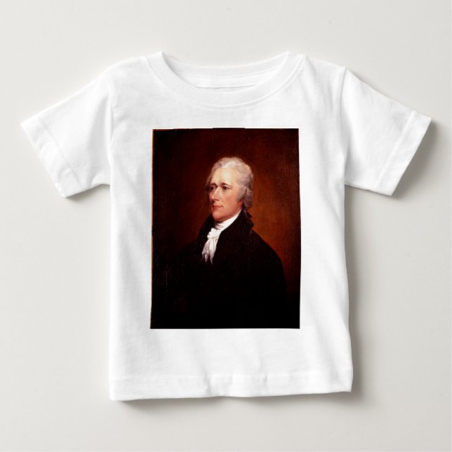 T-shirt Pour Bébé Alexander Hamilton (Devant)