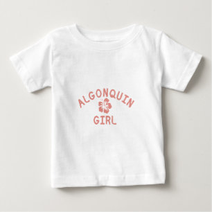 T-shirt Pour Bébé Algonquin fille rose