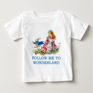 T-SHIRT POUR BÉBÉ ALICE EN WONDERLAND