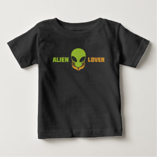 T-shirt Pour Bébé Alien Lover