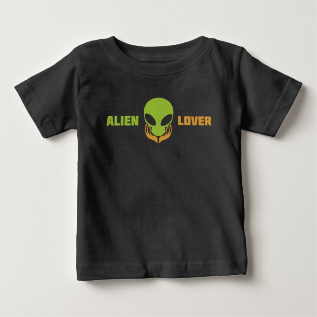T-shirt Pour Bébé Alien Lover (Devant)