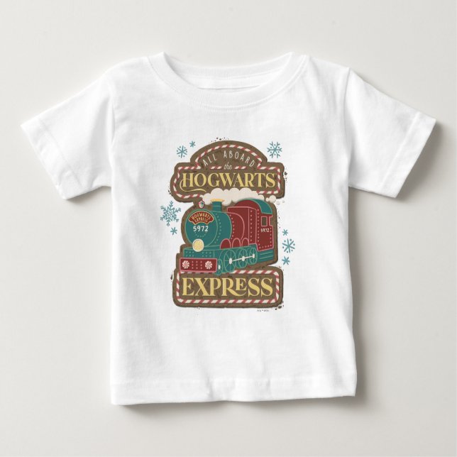 T-shirt Pour Bébé All Aboard the HOGWARTS™ Express Christmas Cookie (Devant)
