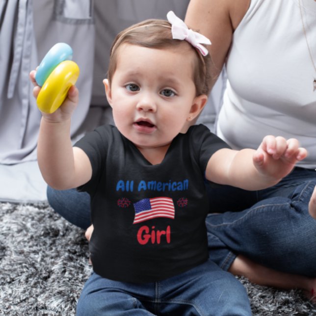 T-shirt Pour Bébé All American (Créateur téléchargé)