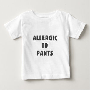 T-shirt Pour Bébé Allergique au pantalon