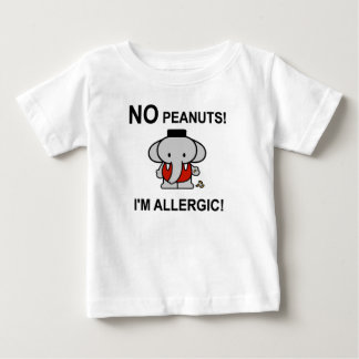 T-shirt Pour Bébé Allergique aux cacahuètes