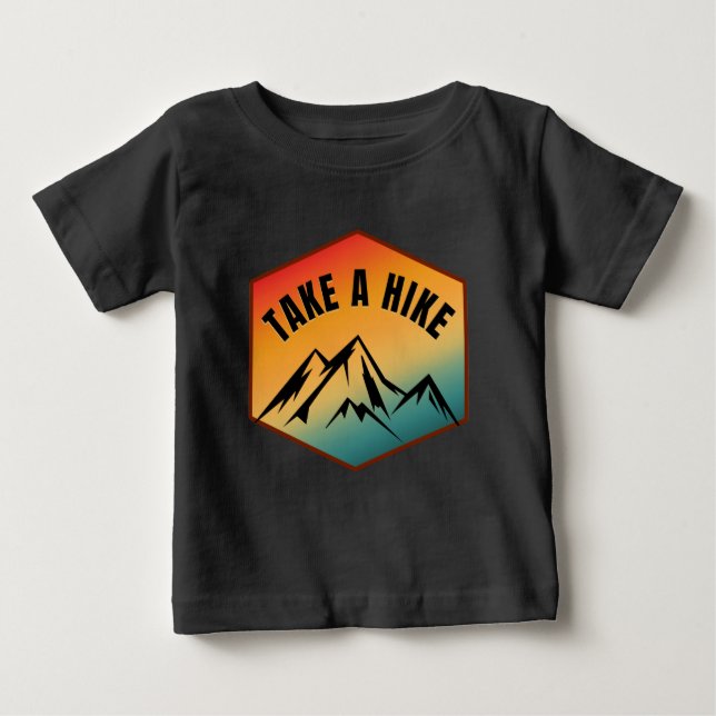 T-SHIRT POUR BÉBÉ ALLEZ VOUS PROMENER (Devant)
