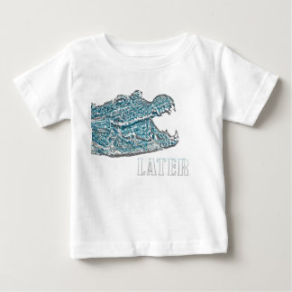 T-shirt Pour Bébé Alligator ultérieur