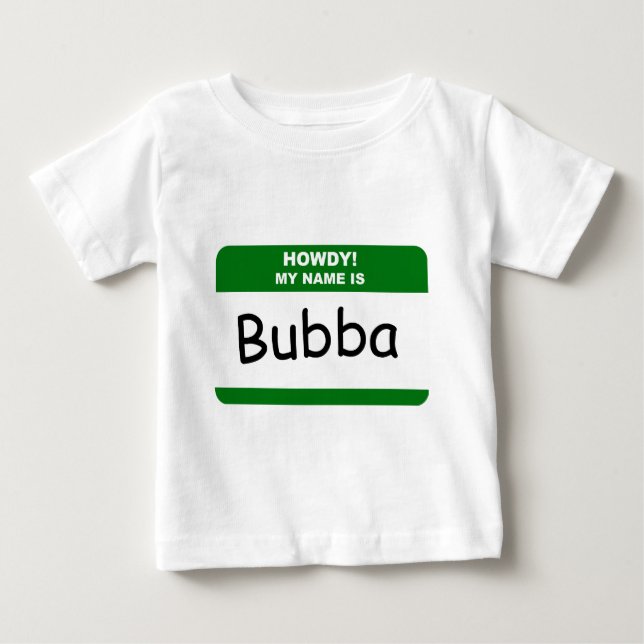 T-shirt Pour Bébé ALLO ! MON NOM EST T-shirts, casquettes et (Devant)