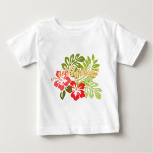 T-shirt Pour Bébé Aloha Hibiscus