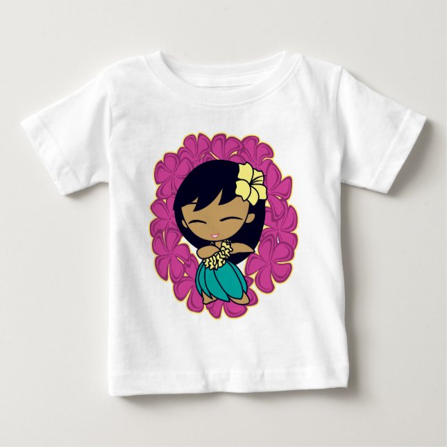 T-shirt Pour Bébé Aloha Honeys (Devant)