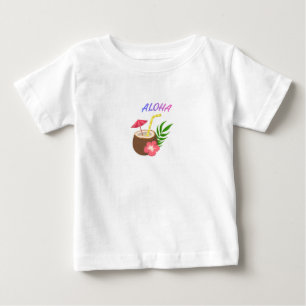 T-shirt Pour Bébé Aloha – Vibrations Insulaires & Énergie Positive