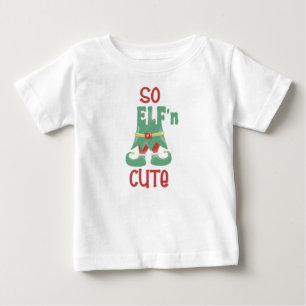T-shirt Pour Bébé Alors ELF'n mignon Noël drôle
