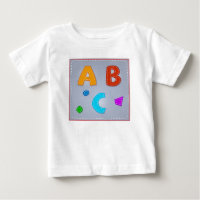 Alphabet ABC Vector Stittes Rouge bleu pourpre Ora