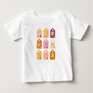 T-shirt Pour Bébé alphabet pour bébé