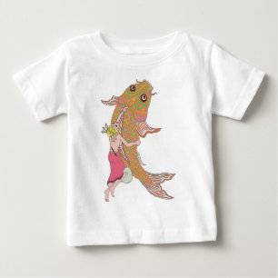 T-shirt Pour Bébé Amami n'a pas de fond (Type1)