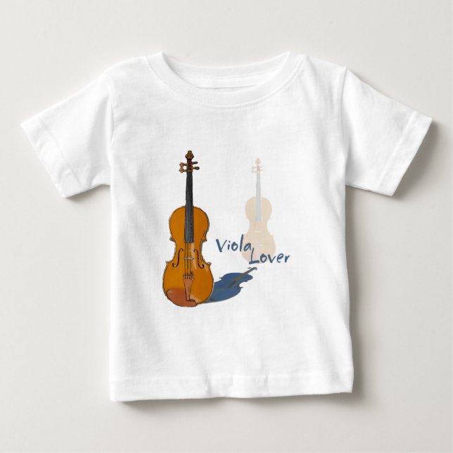 T-shirt Pour Bébé Amant d'alto (Devant)