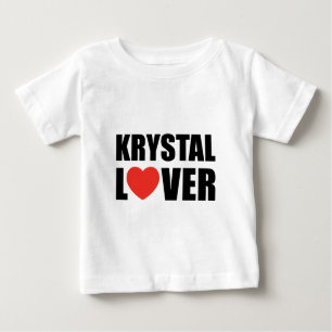 T-shirt Pour Bébé Amant de Krystal