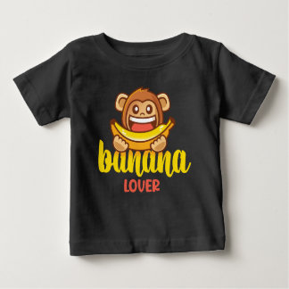T-shirt Pour Bébé Amateur de banane