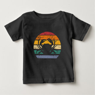T-shirt Pour Bébé Amateur de crabe vintage drôle crabe rétro