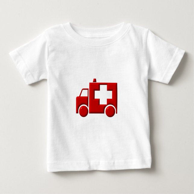 T-shirt Pour Bébé Ambulance / TEM (Devant)