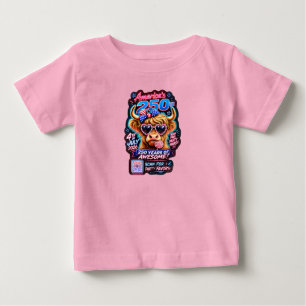 T-shirt Pour Bébé Amérique 250