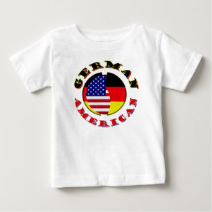 T-shirt Pour Bébé amérique allemande
