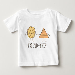 T-shirt Pour Bébé Ami amusant chips