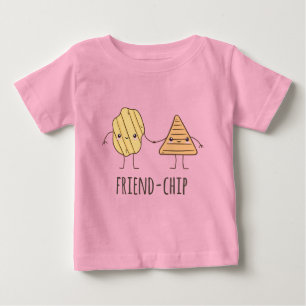 T-shirt Pour Bébé Ami amusant chips