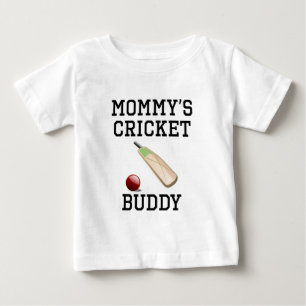 T-shirt Pour Bébé Ami du cricket de la maman