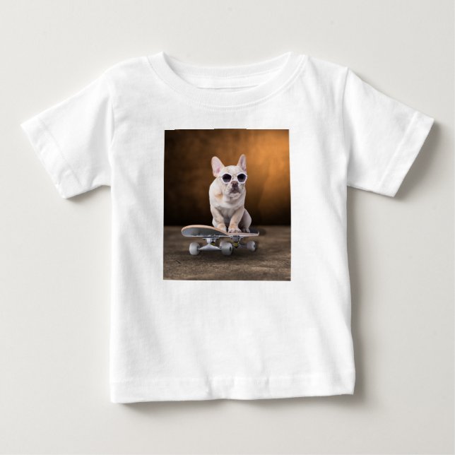 T-shirt Pour Bébé Amigo de patas (Devant)