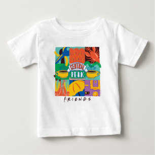 T-shirt Pour Bébé AMIS™   Central Perk Vibrant Graphic