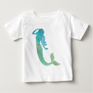 T-shirt Pour Bébé Amis de Mermaid IV