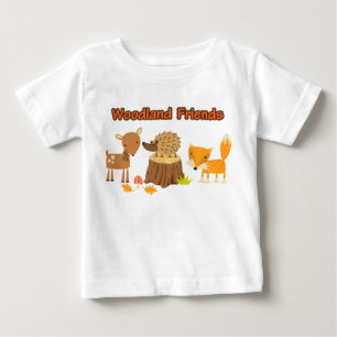 T-shirt Pour Bébé Amis de Woodland