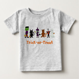 T-shirt Pour Bébé Amis d'Halloween