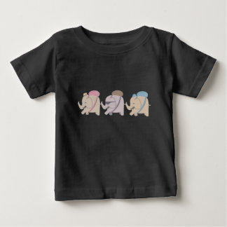 T-shirt Pour Bébé amis éléphant