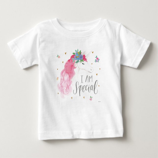 T-shirt Pour Bébé Amis magiques III | Je Suis Spécial (Devant)
