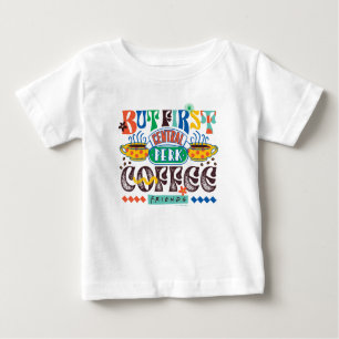 T-shirt Pour Bébé AMIS™   Mais Premier café Vibrant Graphisme