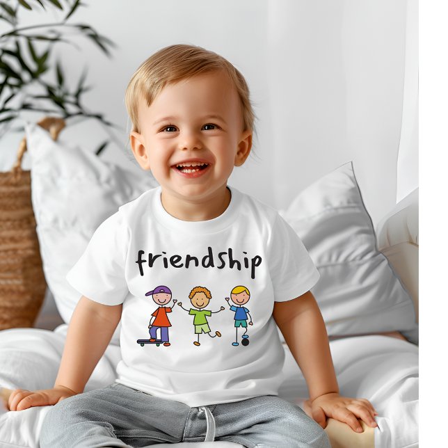 T-shirt Pour Bébé Amitié (Créateur téléchargé)