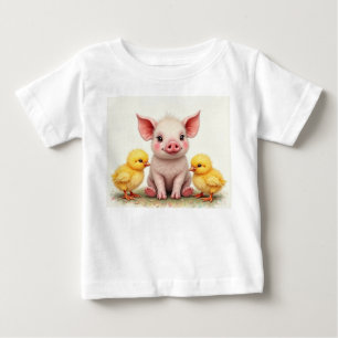 T-shirt Pour Bébé amitiés amusantes