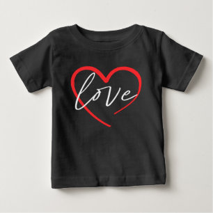 T-shirt Pour Bébé Amour