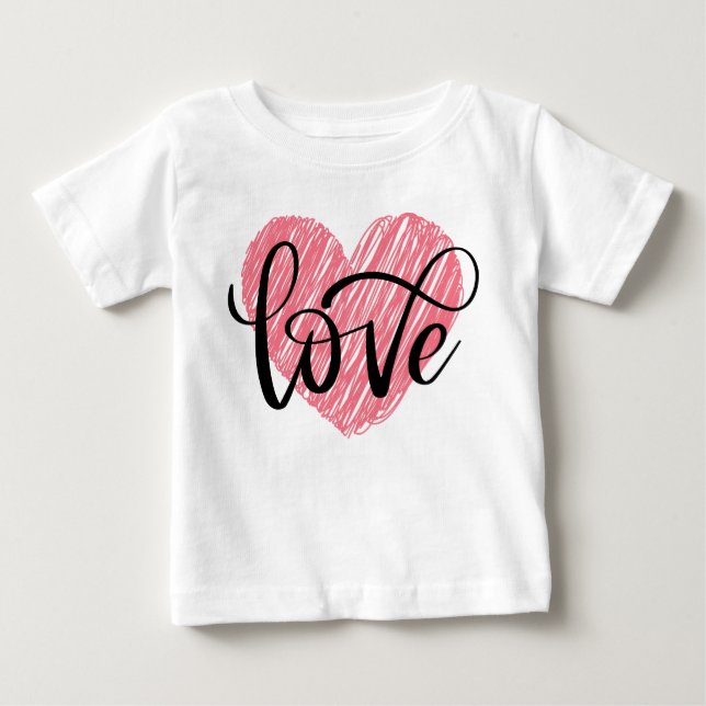 T-shirt Pour Bébé Amour (Devant)
