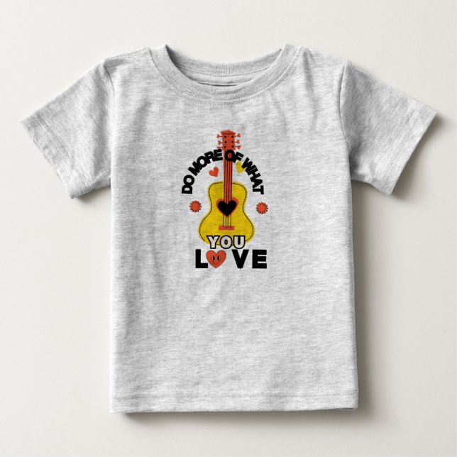 T-shirt Pour Bébé Amour bébé (Devant)