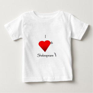 T-shirt Pour Bébé Amour de Shakespeare